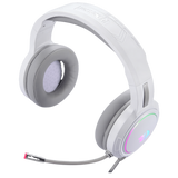 سماعة ألعاب Redragon H270 Mento RGB سلكية بدرايفرز 50mm وإضاءة RGB حيوية