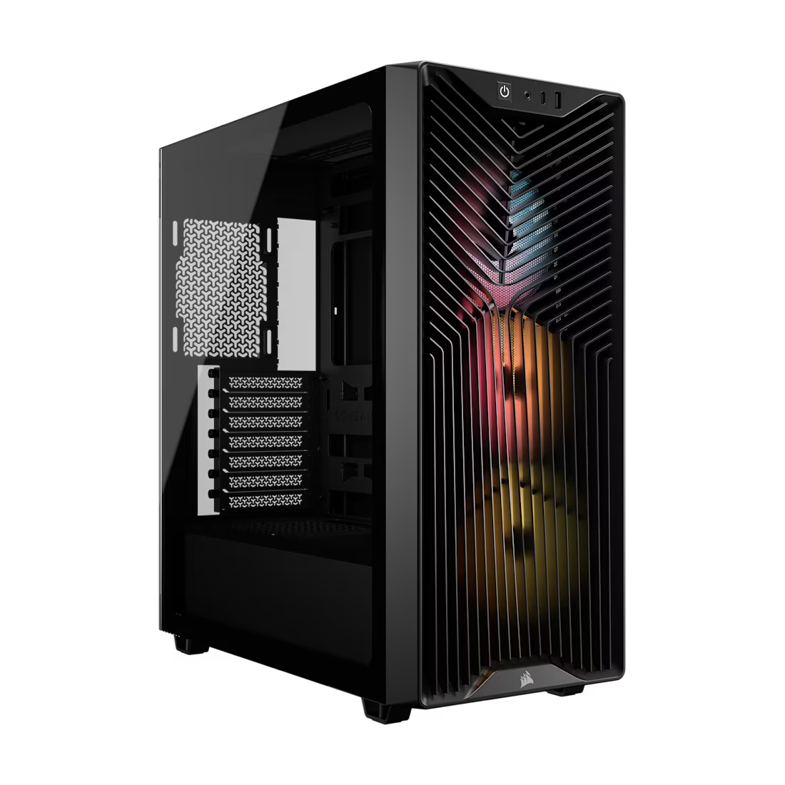 Corsair 3200D RS ARGB Mid-Tower PC Case – High Airflow Mesh Gaming Chassis