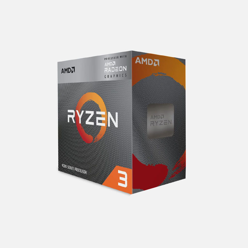 AMD Ryzen 3 4300G 4C 8T 3.8 4.0GHz Boost 6MB 45-65W AM4 Box مع رسومات Radeon 