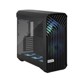 كيسة كمبيوتر Fractal Design Torrent Black RGB TG Light Tint Tempered Glass – أفضل كيسة كمبيوتر تدفق هواء كاملة للألعاب والماء المخصص