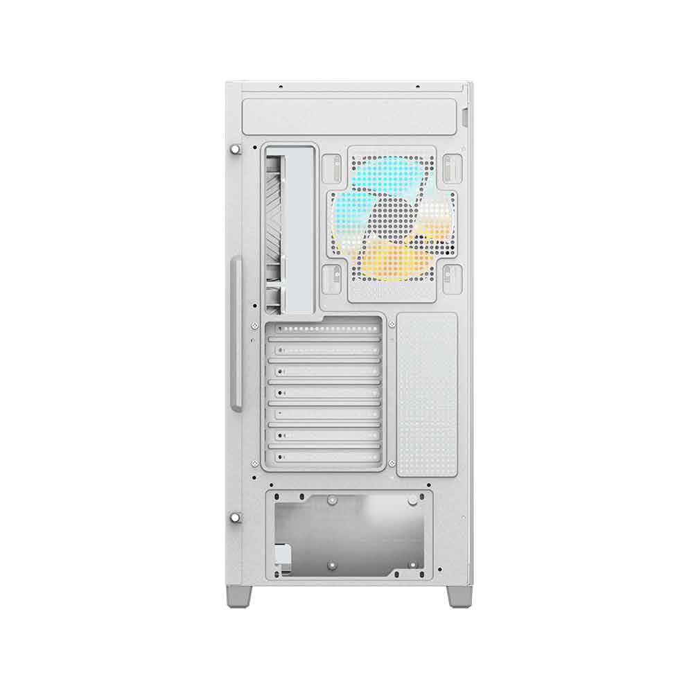 GIGABYTE C500 PANORAMIC STEALTH Mid Tower case in Black with RGB support vertical GPU mount USB-C cooling options 360mm radiators
