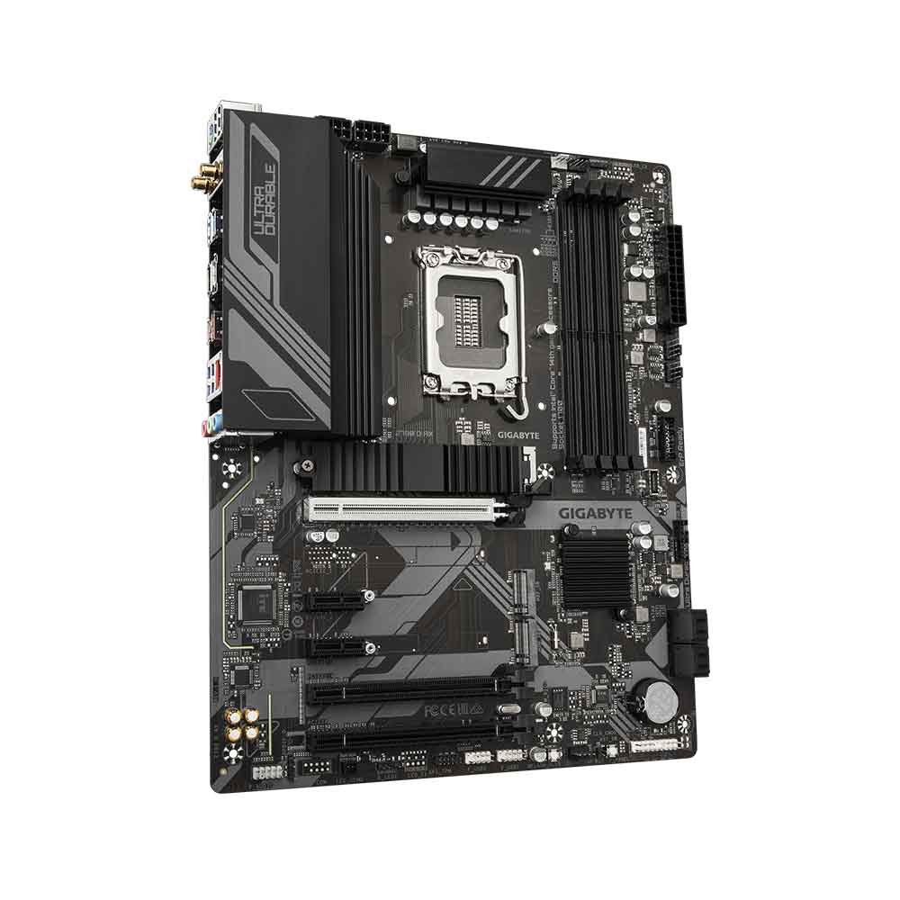 GIGABYTE Z790 D AX ATX LGA1700 DDR5 7600 O.C. 3 M.2 PCIe 4.0 PCIe 5.0 x16 Wi-Fi 6E USB-C Q-Flash Plus