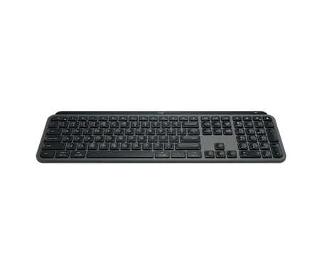 Logitech MX Keys S Advanced Wireless Illuminated Keyboard – Graphite for Precision Typing