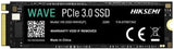 HIKSEMI Wave NVMe M.2 PCIe Gen 3 SSD Up to 2450MB/s For 1TB,Up to 1200MB/s For 256GB Internal Solid State Drive