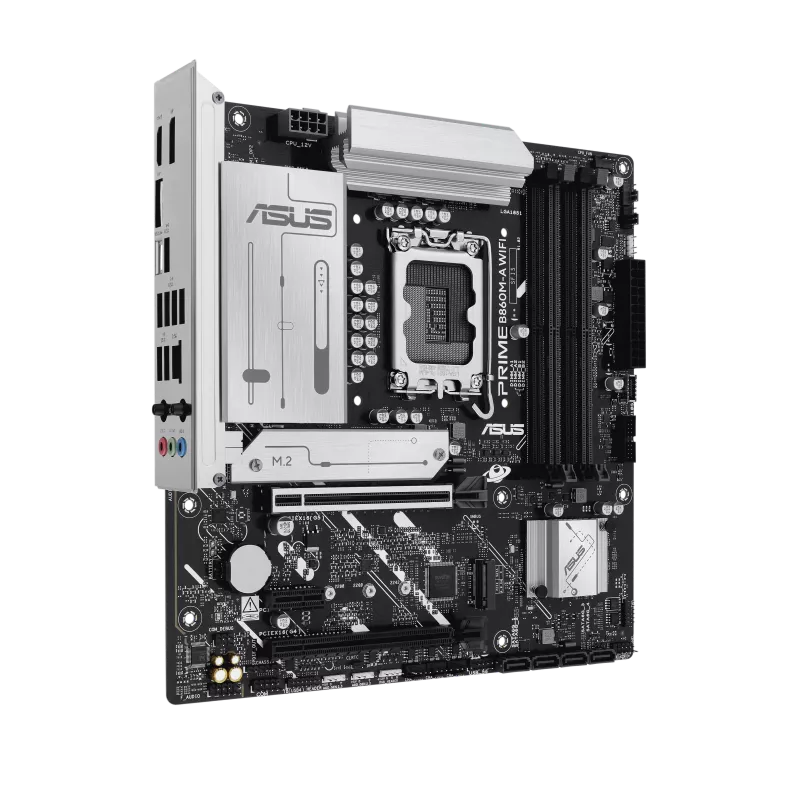 ASUS PRIME B860M-A WIFI – AI-Ready mATX Gaming Motherboard