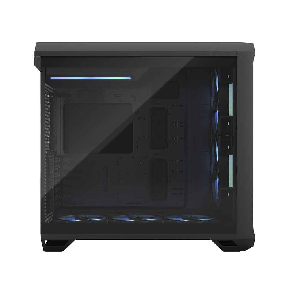 كيسة كمبيوتر Fractal Design Torrent Black RGB TG Light Tint Tempered Glass – أفضل كيسة كمبيوتر تدفق هواء كاملة للألعاب والماء المخصص