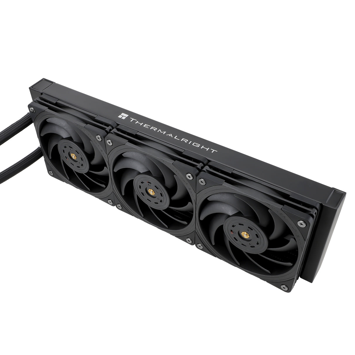 Thermalright Hydro Cooling Frozen Edge 360 Black AIO Water Cooler Liquid CPU Cooler 3×120mm PWM Fans Water Cooling System,2150RPM High Speed Fan,Compatible with AMD/AM4/AM5&Intel LGA1700/1150/1151/1200/2011/17XX
