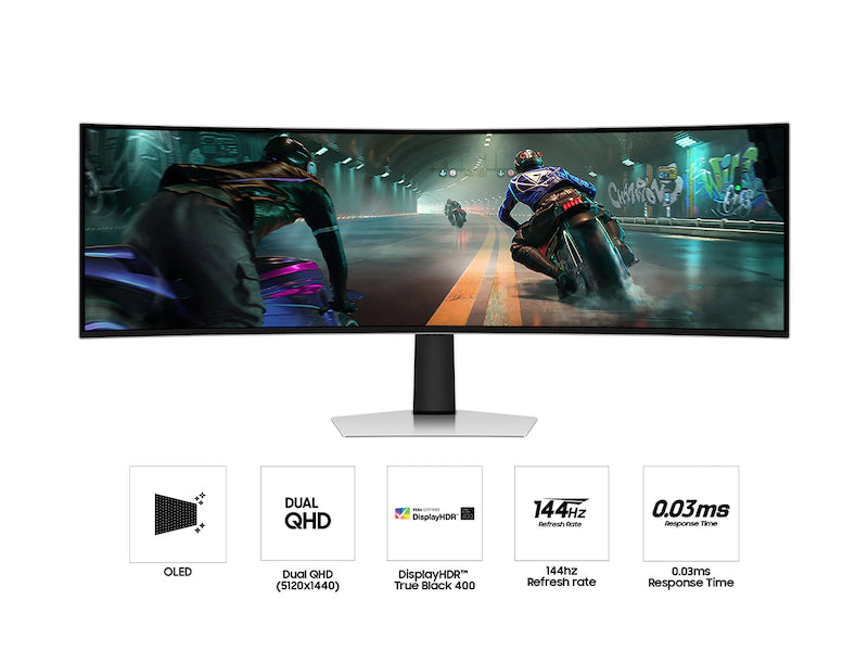 Samsung Odyssey OLED G9 49" Curved Gaming Monitor (LS49DG912SNXZA)