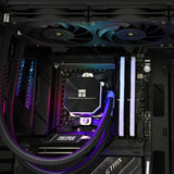 Thermalright Hydro Cooling Frozen Edge 360 Black AIO Water Cooler Liquid CPU Cooler 3×120mm PWM Fans Water Cooling System,2150RPM High Speed Fan,Compatible with AMD/AM4/AM5&Intel LGA1700/1150/1151/1200/2011/17XX