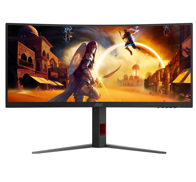 AOC CU34G4 34" Curved WQHD 180Hz Fast VA Gaming Monitor