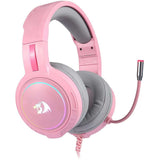 سماعة ألعاب Redragon H270 Mento RGB سلكية بدرايفرز 50mm وإضاءة RGB حيوية