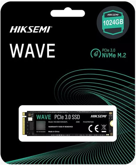 HIKSEMI Wave NVMe M.2 PCIe Gen 3 SSD Up to 2450MB/s For 1TB,Up to 1200MB/s For 256GB Internal Solid State Drive