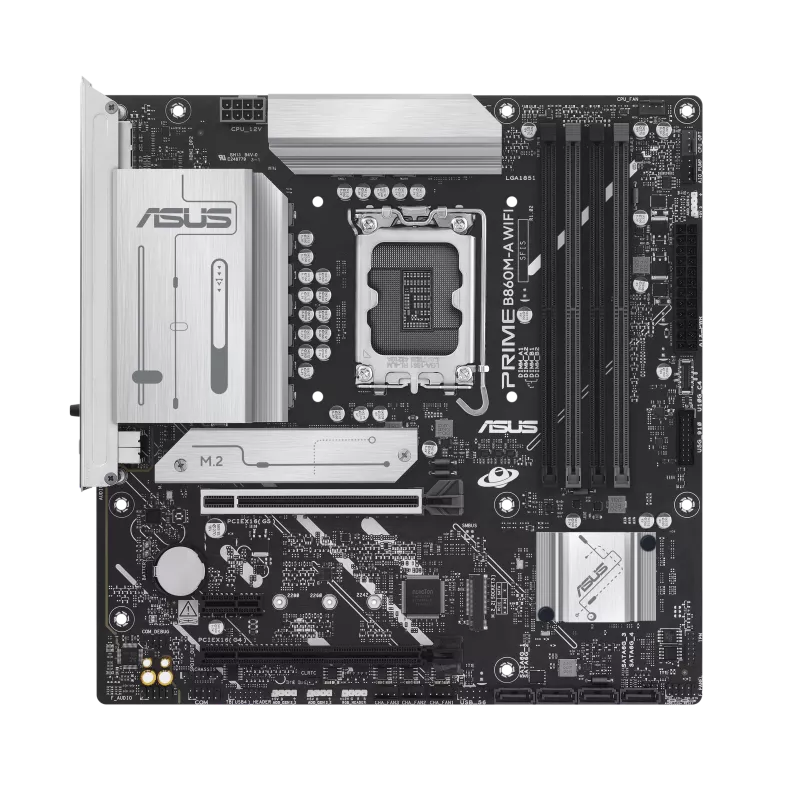 ASUS PRIME B860M-A WIFI – AI-Ready mATX Gaming Motherboard