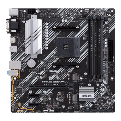 ASUS PRIME B550M-A Micro-ATX Motherboard – AMD B550, AM4