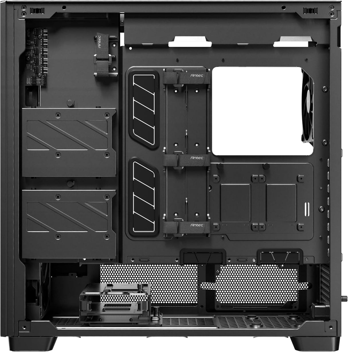 Case Antec Flux Mesh 5 Fan 3*120M Mid Tower