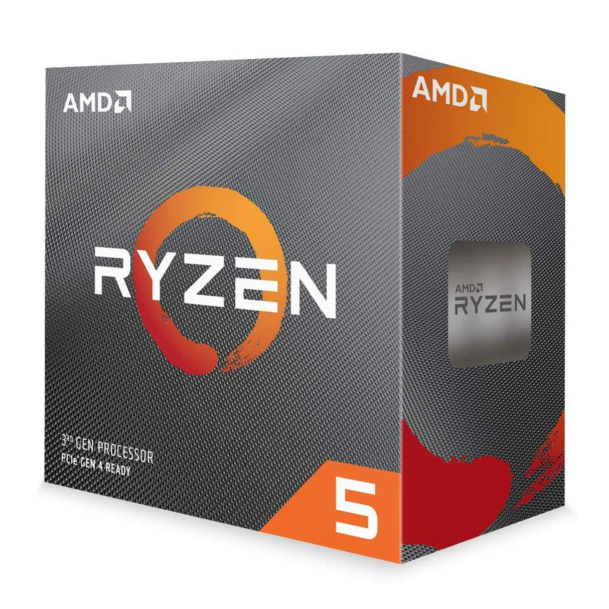 AMD Ryzen 5 3600، 6C/12T، 3.6/4.2 جيجاهرتز، ذاكرة تخزين مؤقتة 35 ميجابايت، 65 وات، AM4، DDR4-3200، PCIe 4.0، مبرد Wraith Stealth