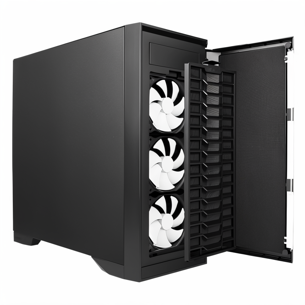 Antec P101 Silent Performance Series Mid-Tower with Sound Dampening Panels, 4 X 120/140mm Cooling Fans Pre-Installed