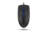 ماوس A4Tech N-530S الصامت السلكي  دقة هادئة مع توهج LED أزرق عند 1200 DPI