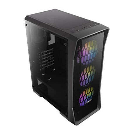 ANTEC NX360 Elite Mid-Tower 4 Fan + PSU Antec Atom V450 Gaming Case
