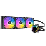 ANTEC Vortex Lum 360 ARGB AIO CPU Cooler (Black-White) with LED Fan Intel: LGA 115X/1200/1700/20XX/1851 AMD: AM3/AM4/AM5/TR4