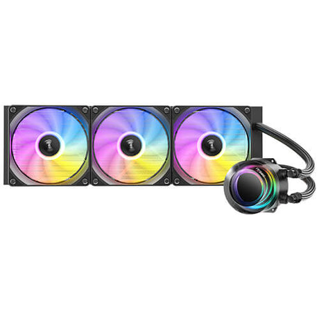 ANTEC Vortex Lum 360 ARGB AIO CPU Cooler (Black-White) with LED Fan Intel: LGA 115X/1200/1700/20XX/1851 AMD: AM3/AM4/AM5/TR4