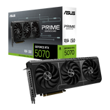ASUS PRIME GeForce RTX 5070 12GB GDDR7 boasts three Axial-tech fans for supreme cooling