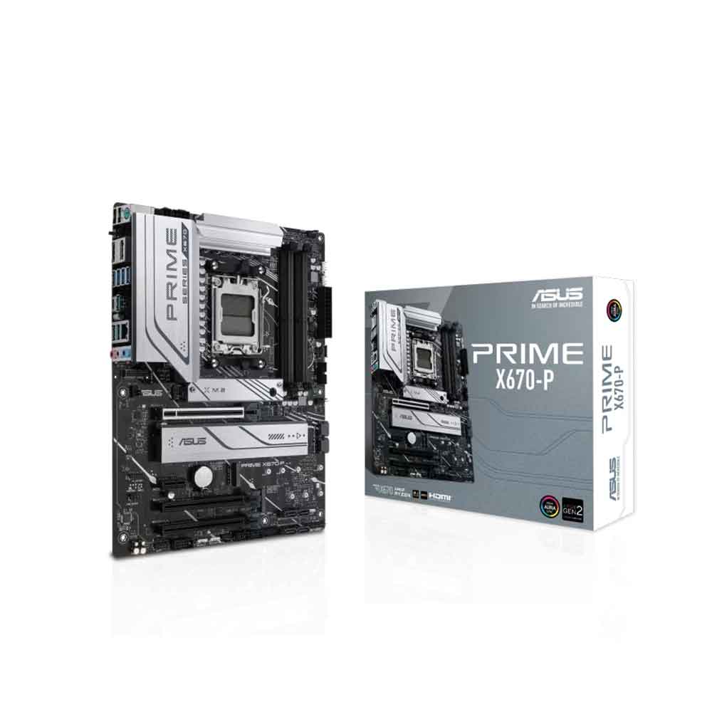 ASUS PRIME X670-P AMD AM5 Motherboard Ultimate Platform for Ryzen 9000/8000/7000 Series