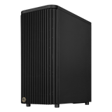 ASUS ProArt PA401: High-Airflow Mid-Tower Case with Wooden Front and Tempered Glass in Black