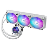 ASUS ROG Strix LC III 360 ARGB LCD White Edition – High-Performance AIO Liquid Cooler with Customizable LCD