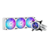 ASUS ROG Strix LC III 360 ARGB LCD White Edition – High-Performance AIO Liquid Cooler with Customizable LCD