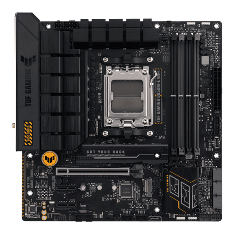 ASUS TUF GAMING B650M-E WIFI Rugged mATX AM5 Gaming Platform