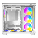 Antec C5 ARGB: Seamless Tempered Glass Mid Tower with 7 Pre-Installed Fans
