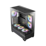 Antec CX700 RGB Elite: High-Airflow Mid-Tower Gaming Case with 6 RGB Fans & 850W PSU in Black and White
