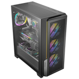 Antec Performance Series P20C Massive Metal Mesh Front Panel, 3 x 120mm PWM White Fans, Type-C 3.2 Gen2 Ready, 2 x 360 mm Radiator Simultaneously, GPU Bracket, Mid-Tower E-ATX PC Case