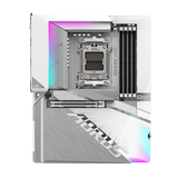 GIGABYTE B650E AORUS STEALTH ICE Motherboard - Supports AMD Ryzen 9000 CPUs- 12+2+2 phases VRM- up to 8000MHz DDR5 (OC)- 1xPCIe 5.0 M2 + 3xPCIe 4.0 M.2- Wi-Fi 7- USB 3.2 Gen 2x2