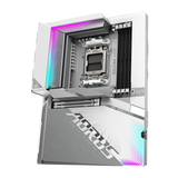 GIGABYTE B650E AORUS STEALTH ICE Motherboard - Supports AMD Ryzen 9000 CPUs- 12+2+2 phases VRM- up to 8000MHz DDR5 (OC)- 1xPCIe 5.0 M2 + 3xPCIe 4.0 M.2- Wi-Fi 7- USB 3.2 Gen 2x2