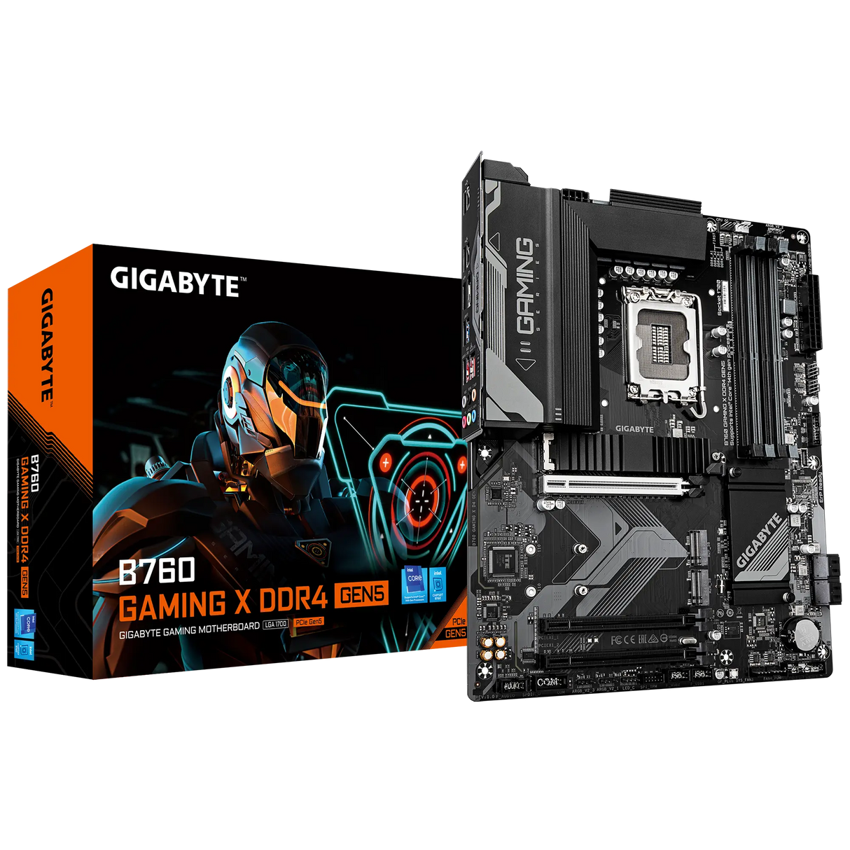 GIGABYTE B760 GAMING X DDR4 GEN5 LGA 1700 ATX Gaming Motherboard