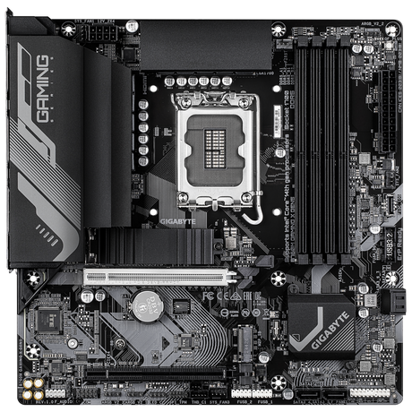 GIGABYTE B760M GAMING X GEN5 LGA 1700 PCIe 5.0 DDR5 mATX EZ-Latch Supports Intel Core 14th/ 13th/12 processors