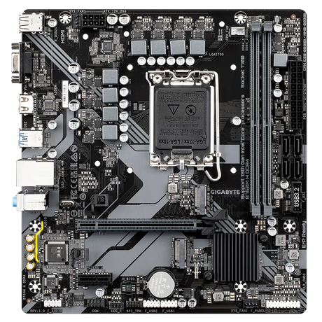 GIGABYTE B760M H DDR4 – Reliable Gaming Motherboard