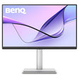 BenQ monitor with a curved screen on a white background