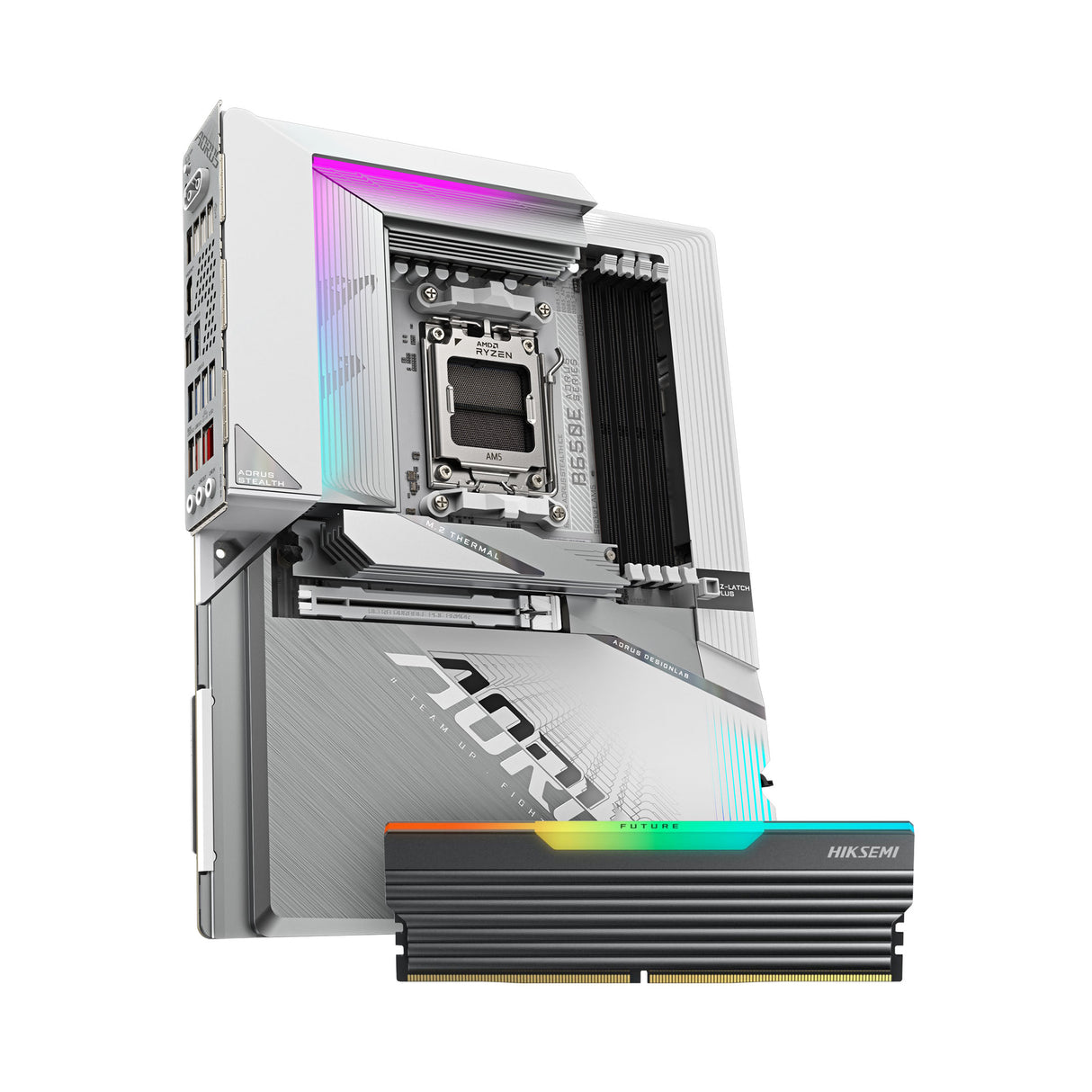 BUNDLE 17 | B650E AORUS STEALTH ICE | 16GB DDR5 6000MHz