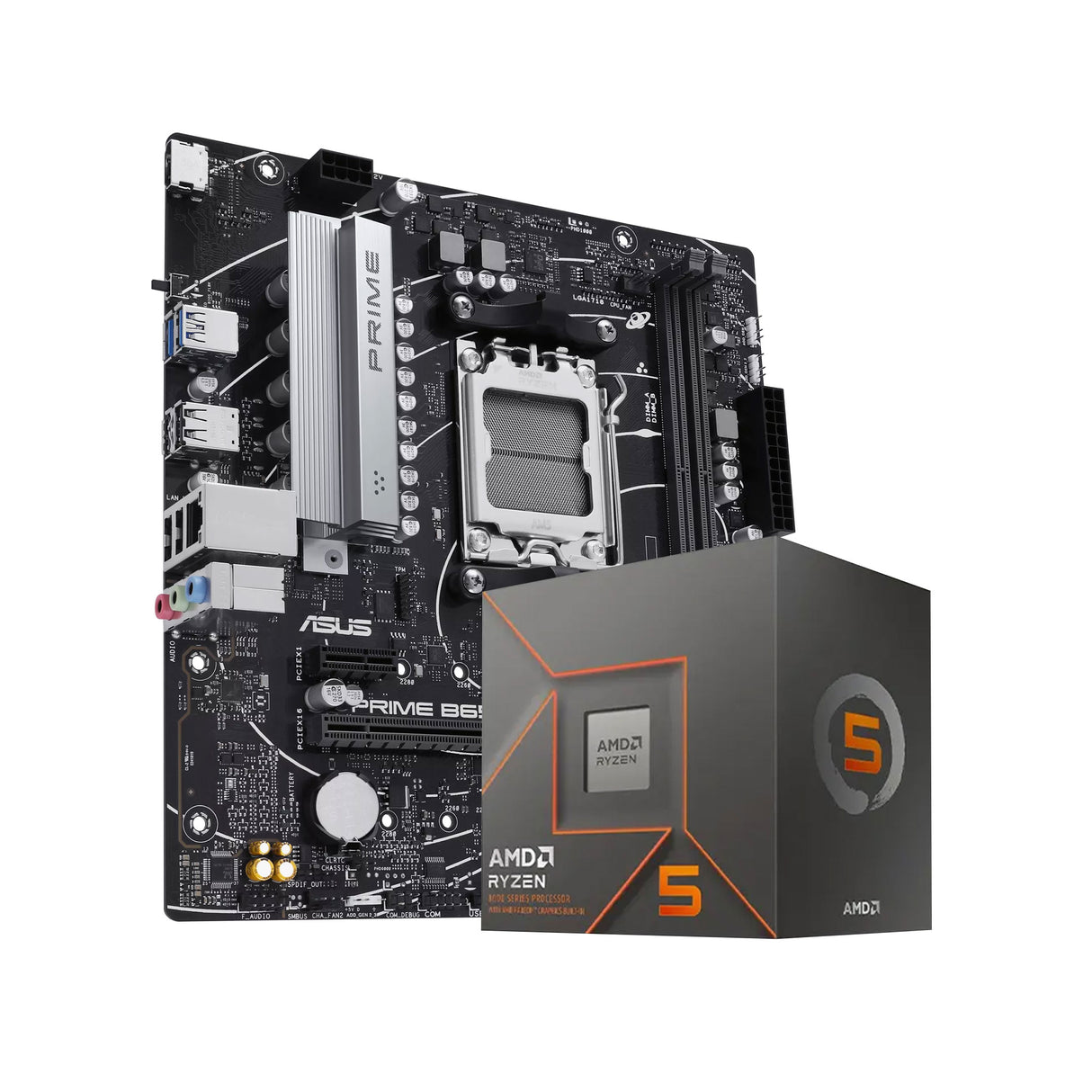BUNDLE 8 | Ryzen 5 8400F | PRIME B650M-R | AM5 DDR5