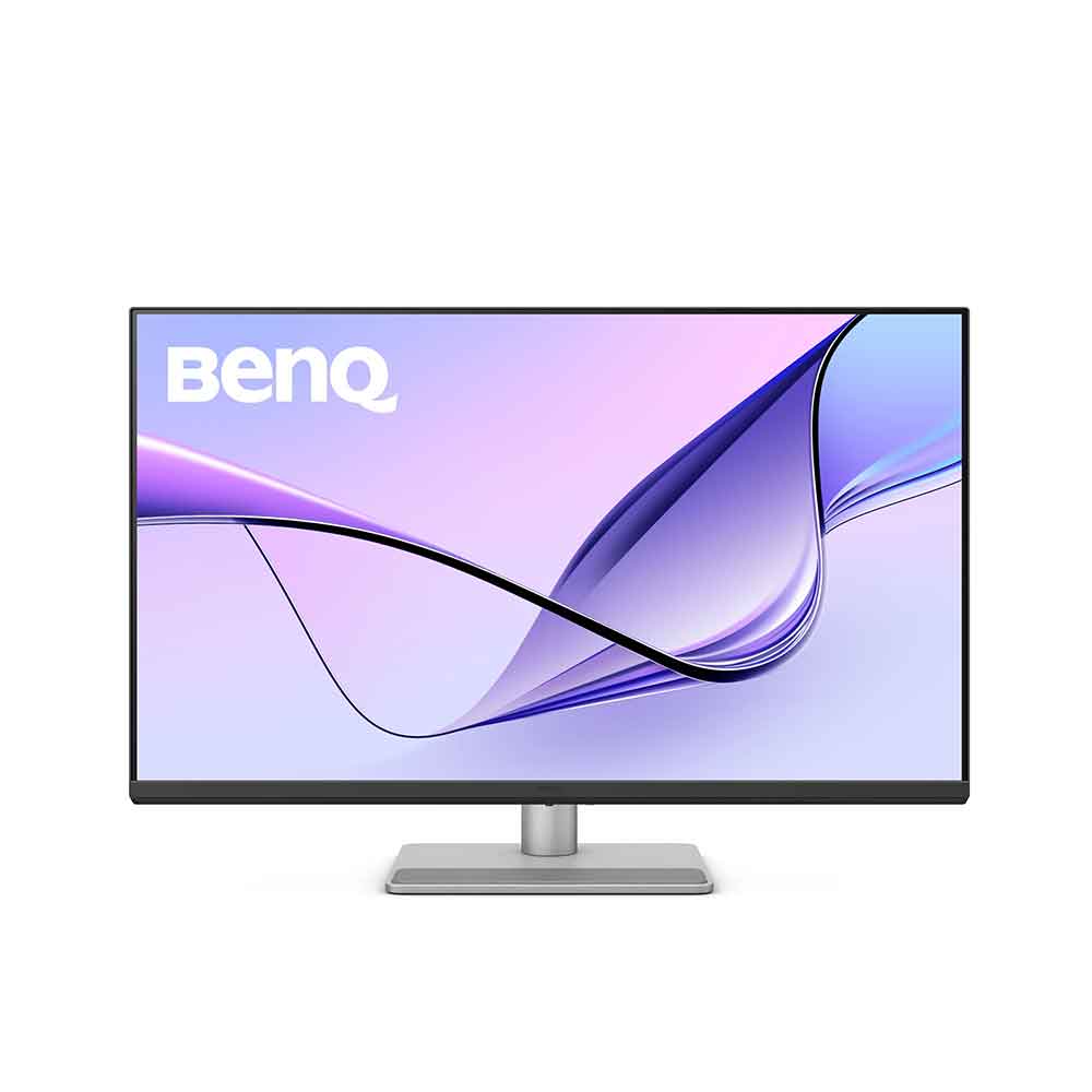 شاشة BenQ MA320U مقاس 32 بوصة بدقة 4K (3840x2160) لجهاز MacBook® Pro/Air، منفذا USB-C مزدوجان، وتوصيل طاقة 90 واط، ومطابقة ألوان Mac، ومحور USB، وتحكم في السطوع ومستوى الصوت على Mac، وحامل قابل لضبط الارتفاع والإمالة، ومجموعة ألوان P3