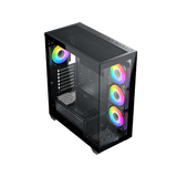 Xigmatek Blast ARGB Super Tower + X-Power 750W 80 Plus White Power Supply E-ATX Support Tempered Glass Side Panel High Airflow Design