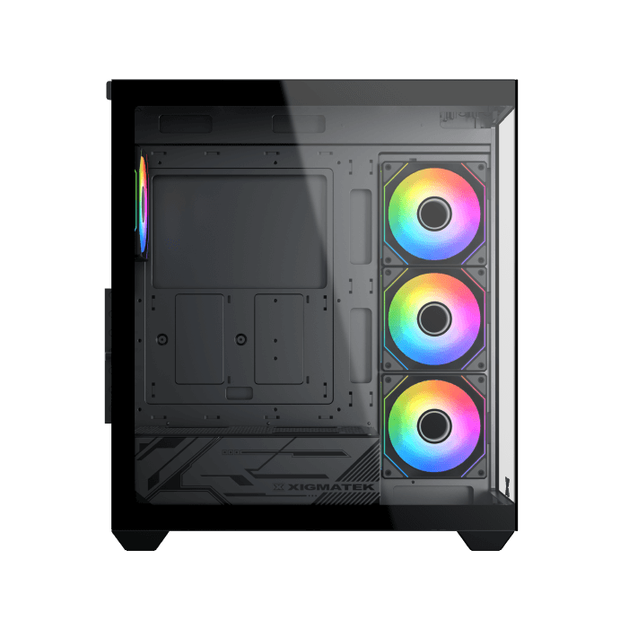 Xigmatek Blast ARGB Super Tower + X-Power 750W 80 Plus White Power Supply E-ATX Support Tempered Glass Side Panel High Airflow Design