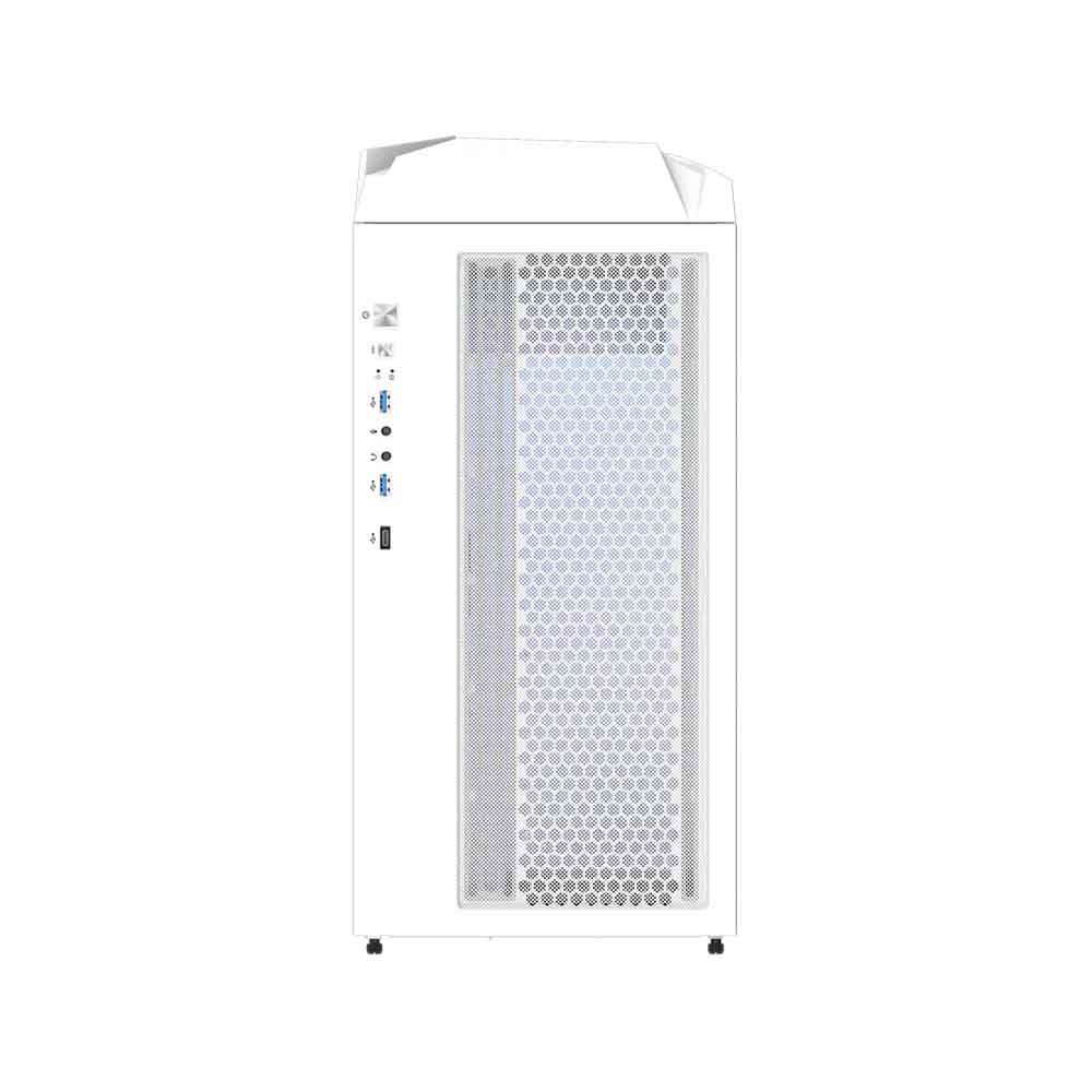 GIGABYTE C301 Glass V2 – Mid Tower PC Gaming Case, Tempered Glass, USB Type-C, 4X ARBG Fans Included