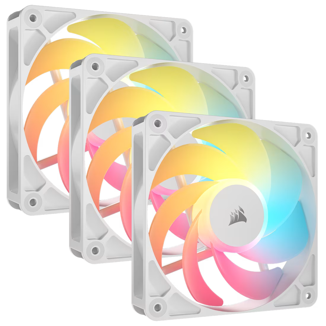 Corsair RS120-R ARGB 120mm PWM Reverse Fans Triple Pack
