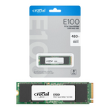 Crucial E100 SSD M.2 NVMe PCIe Gen4 Internal SSD, Up to 4,700MB/s for 480GB Up to 5,000MB/s, for 1TB , Laptop & Desktop Compatible