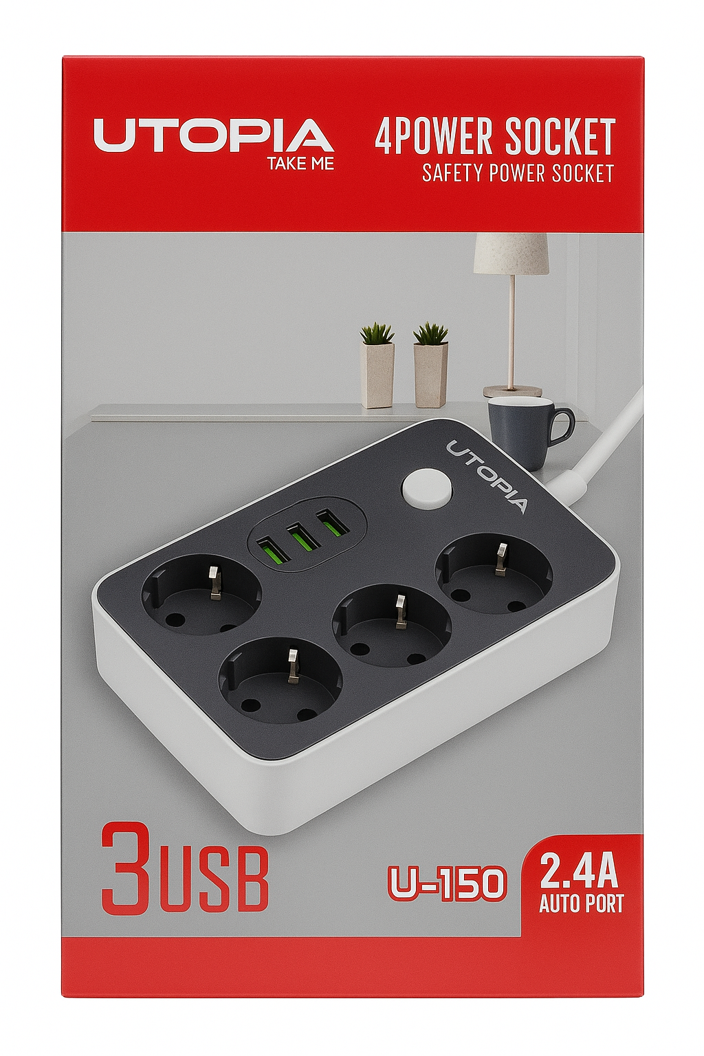 UTOPIA Power Strip U‑150