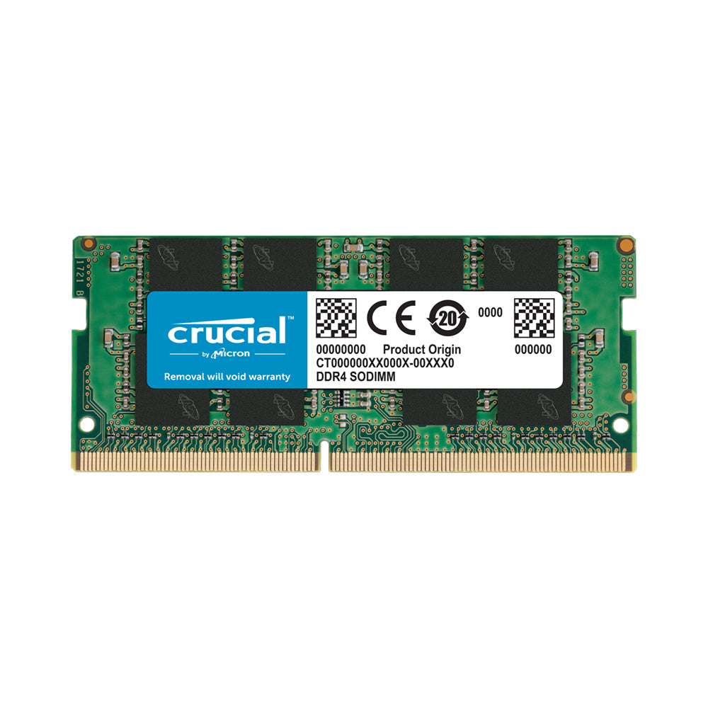 Crucial 8GB/16GB/32GB DDR4-3200 CL22 SO-DIMM RAM – Elyamama